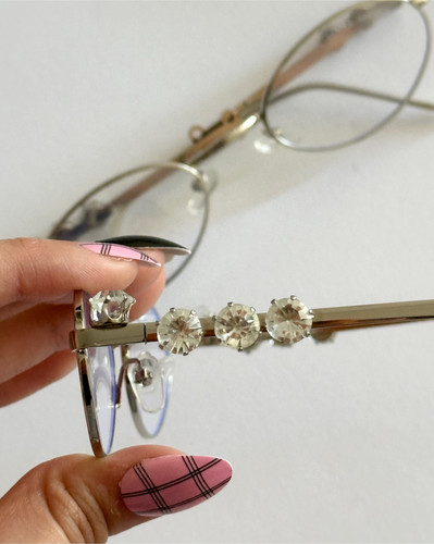 عینک مرواریدی جنتل مانستر ˚₊✦👓