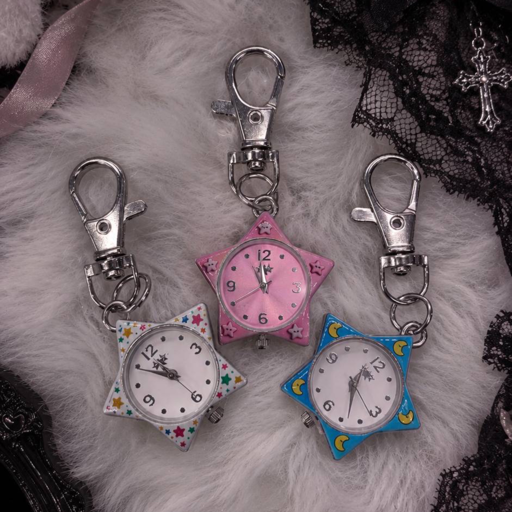آویز چارم ساعت ستاره